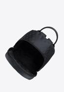 Jacquard-Rucksack für Damen, schwarz, 95-4-905-N, Bild 3