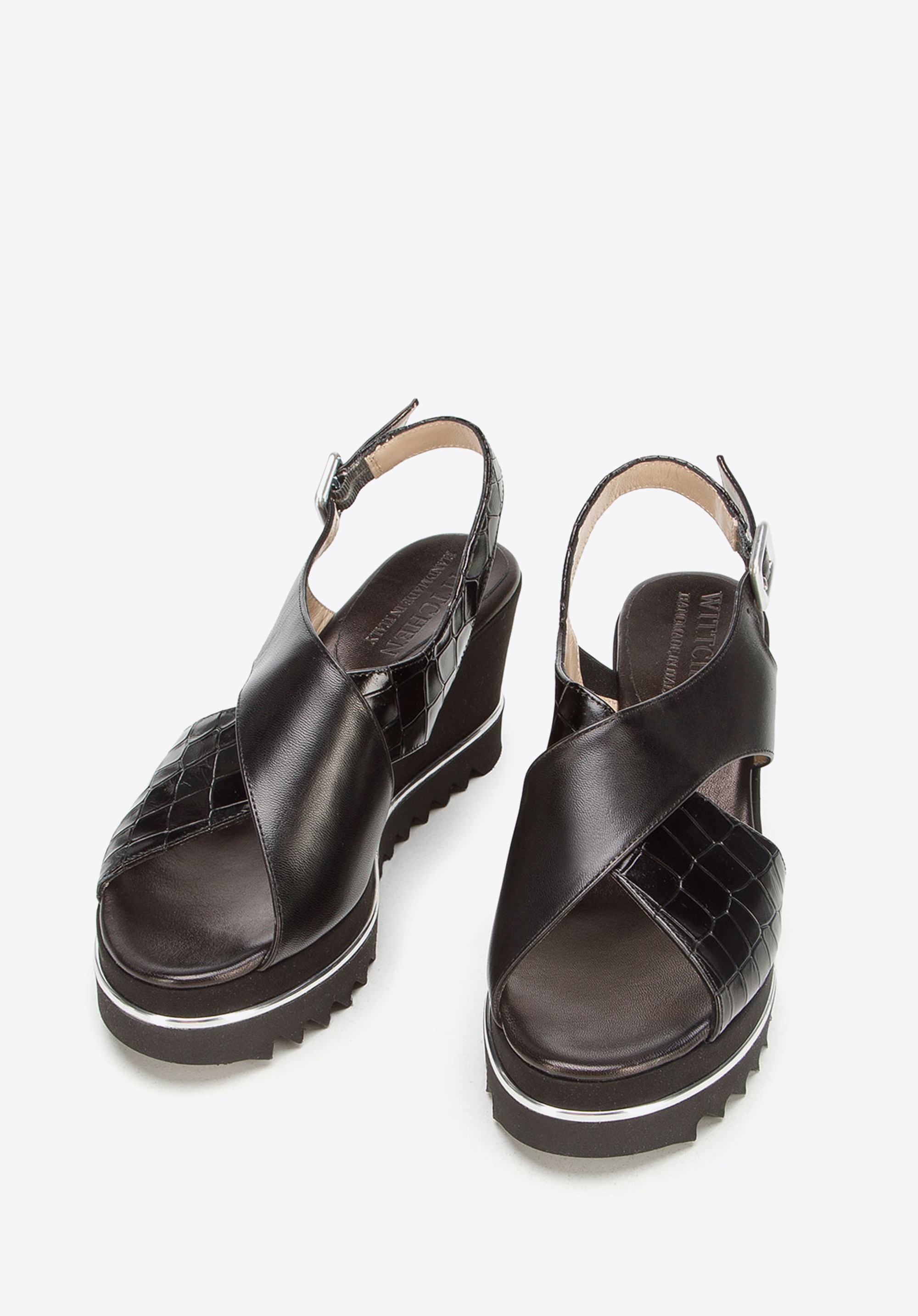 KEILSANDALETTE, schwarz, 92-D-100-1-40, Bild 1