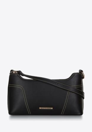 Klassische Baguette-Handtasche für Damen, schwarz, 94-4Y-404-1, Bild 1