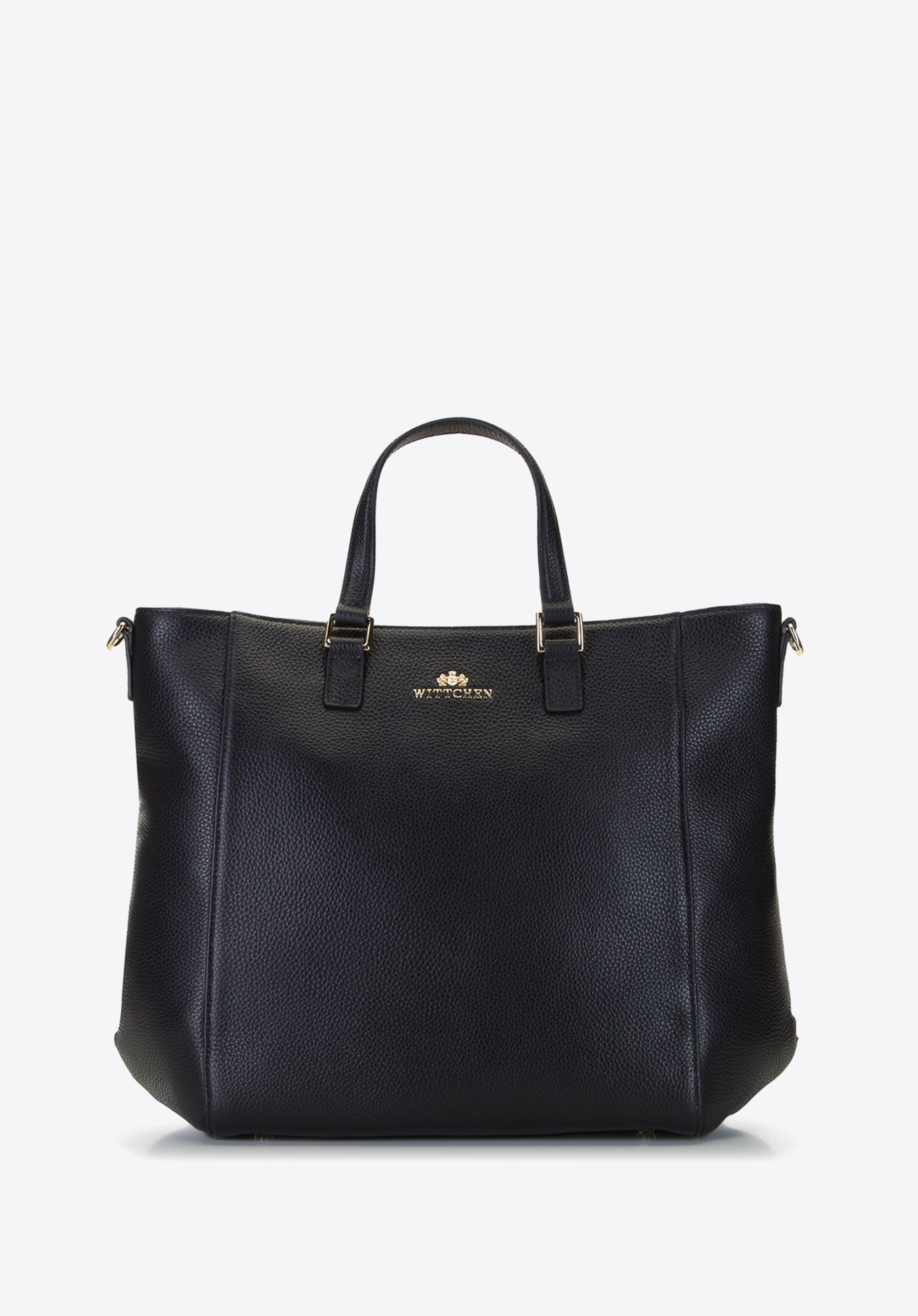 KLASSISCHE SHOPPER-TASCHE AUS ECHTLEDER