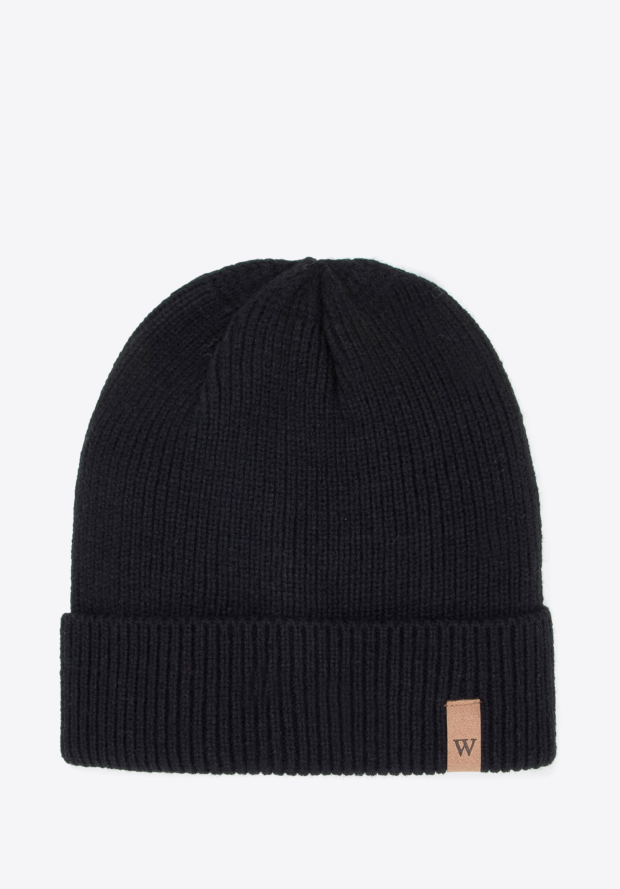 Klassische Wintermütze für Herren, schwarz, 95-HF-007-1, Bild 1