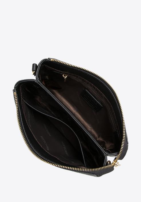 Kleine Damenhandtasche., schwarz, 97-4E-627-3, Bild 3