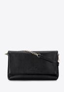Kleine Damentasche aus Leder mit Riemen |WITTCHEN| 95-4E-647, schwarz, 95-4E-647-7, Bild 1