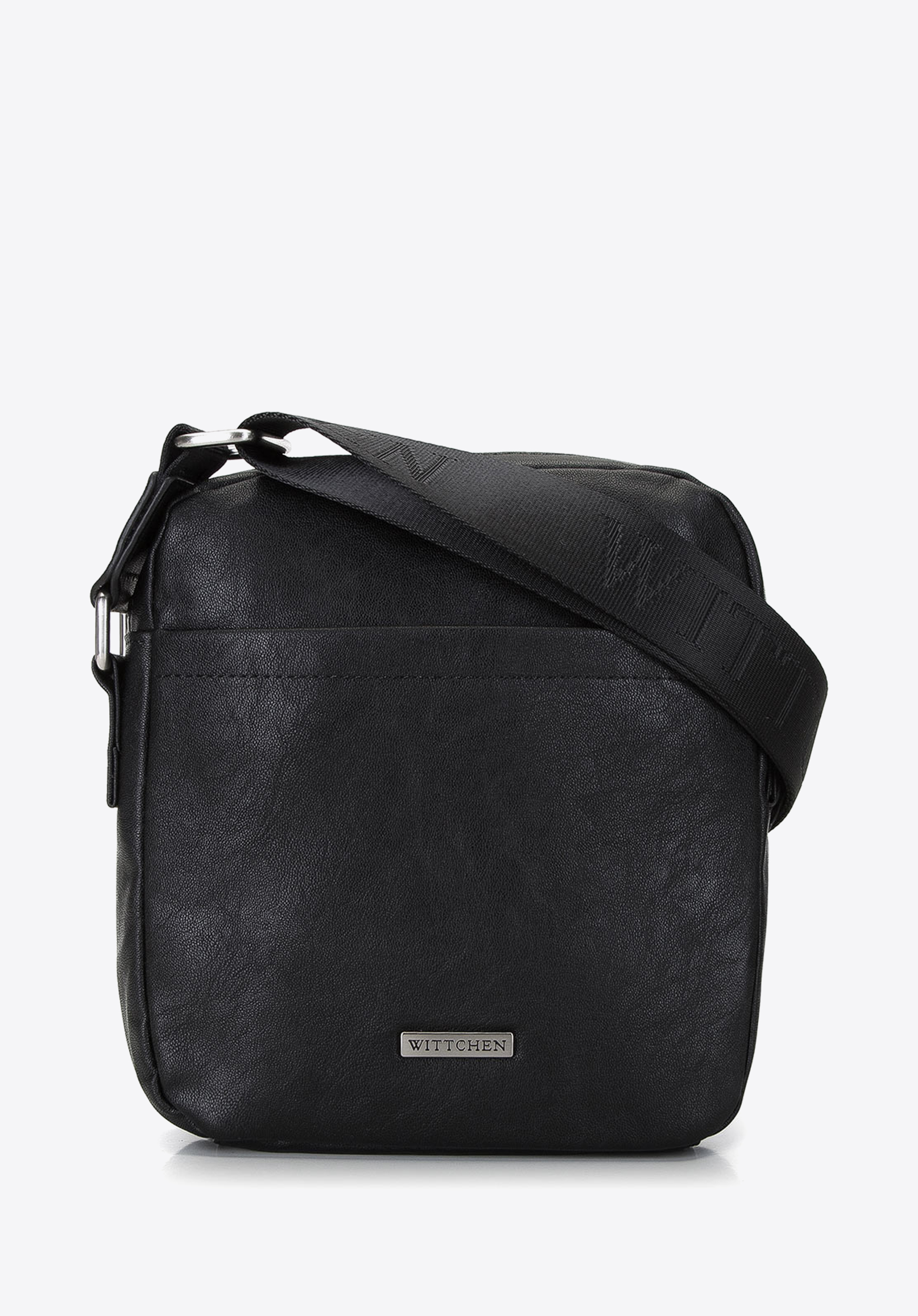 KLEINE HERRENTASCHE MIT FRONTTASCHE