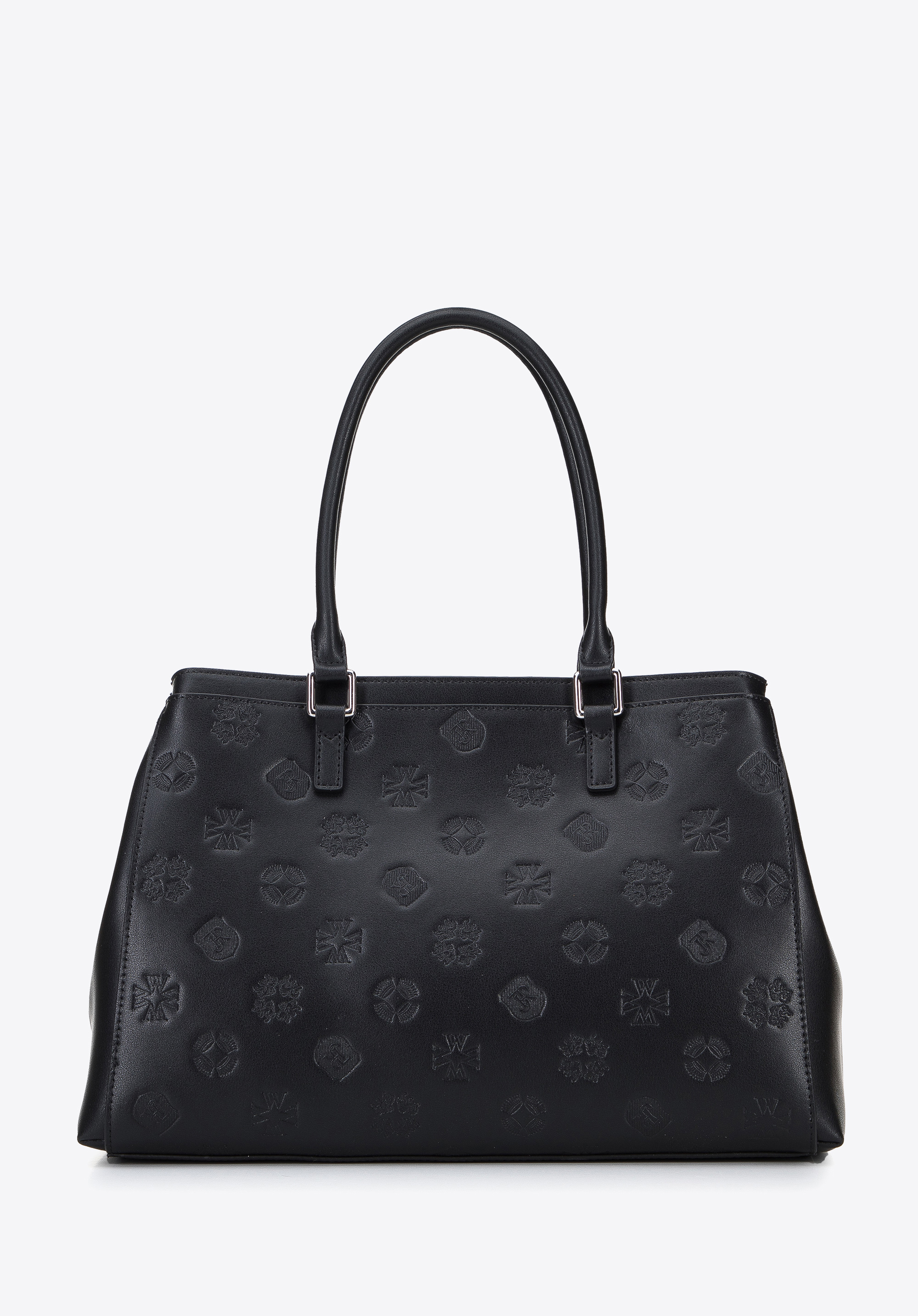 Köfferchen aus Leder mit Monogramm