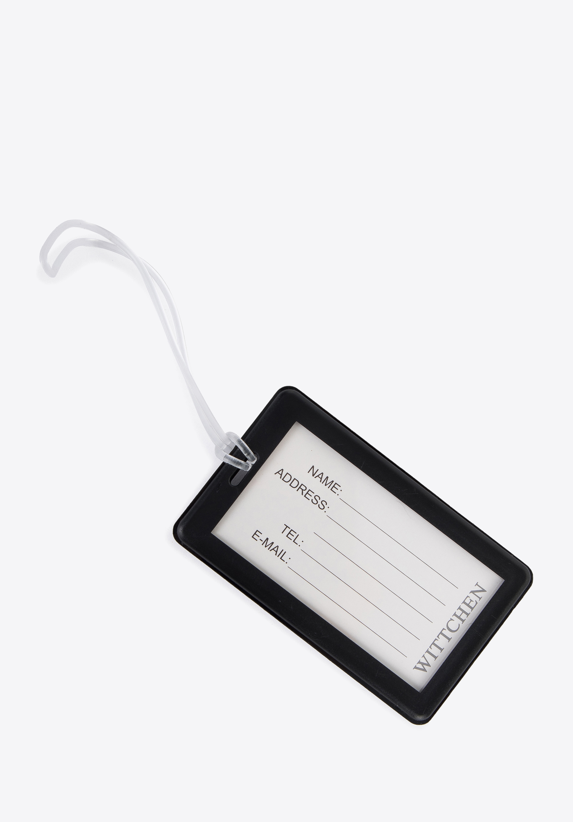 Kofferanhänger aus Silikon, schwarz, 56-30-008-01, Bild 1