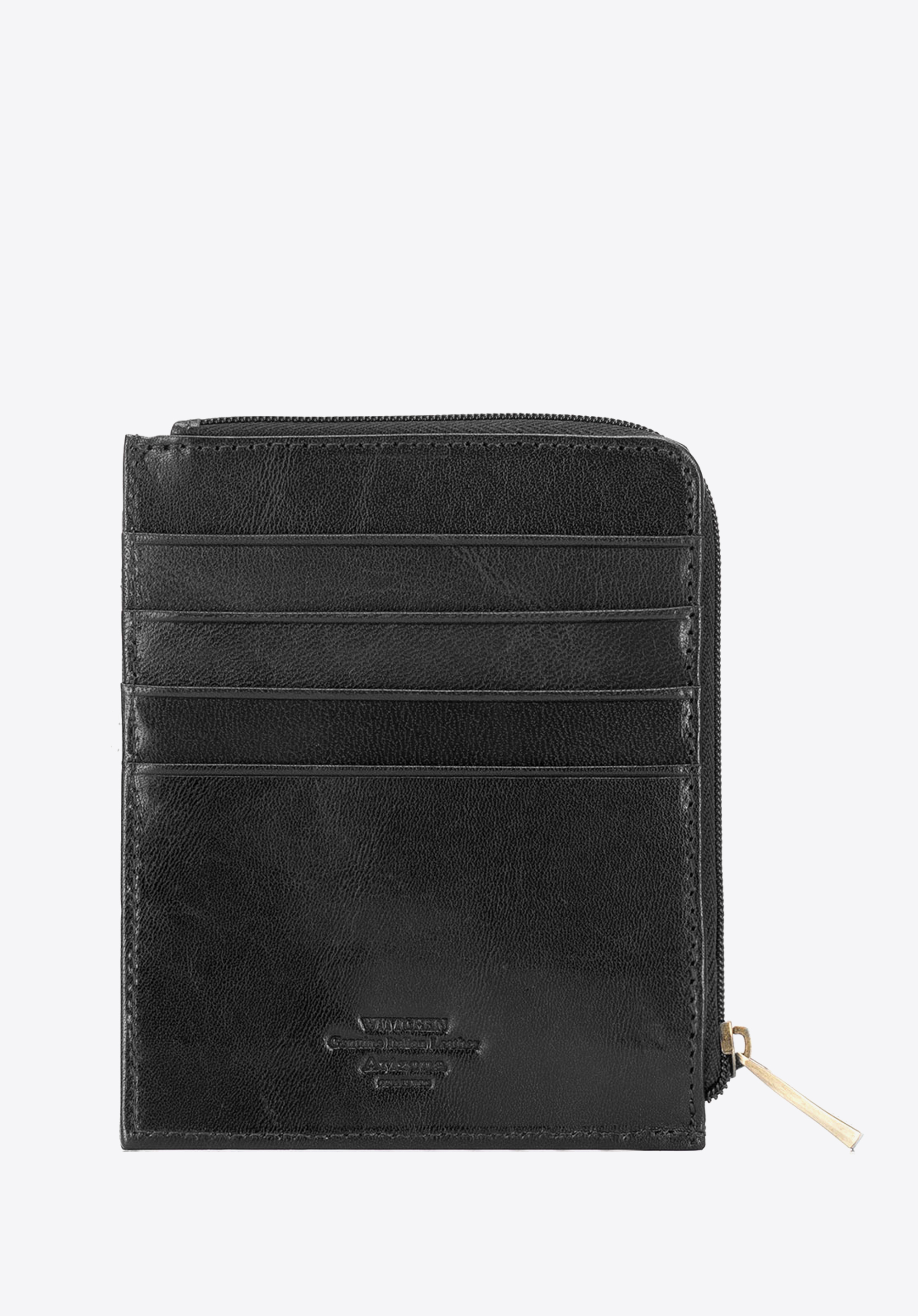 Kreditkarten-Etui aus Echtleder, schwarz, 10-2-037-1, Bild 1