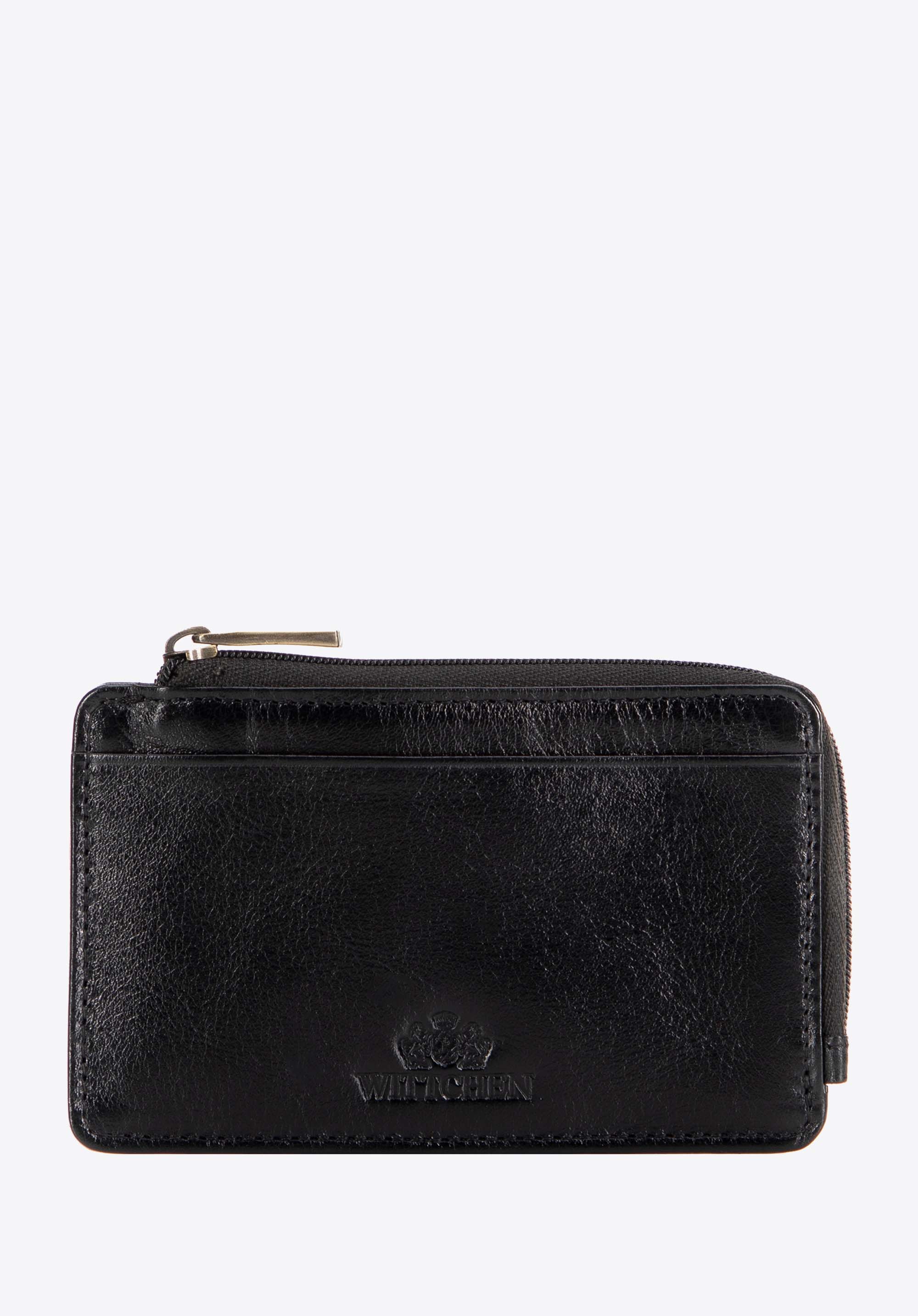 Leather credit card case, schwarz, 21-2-290-L10, Bild 1