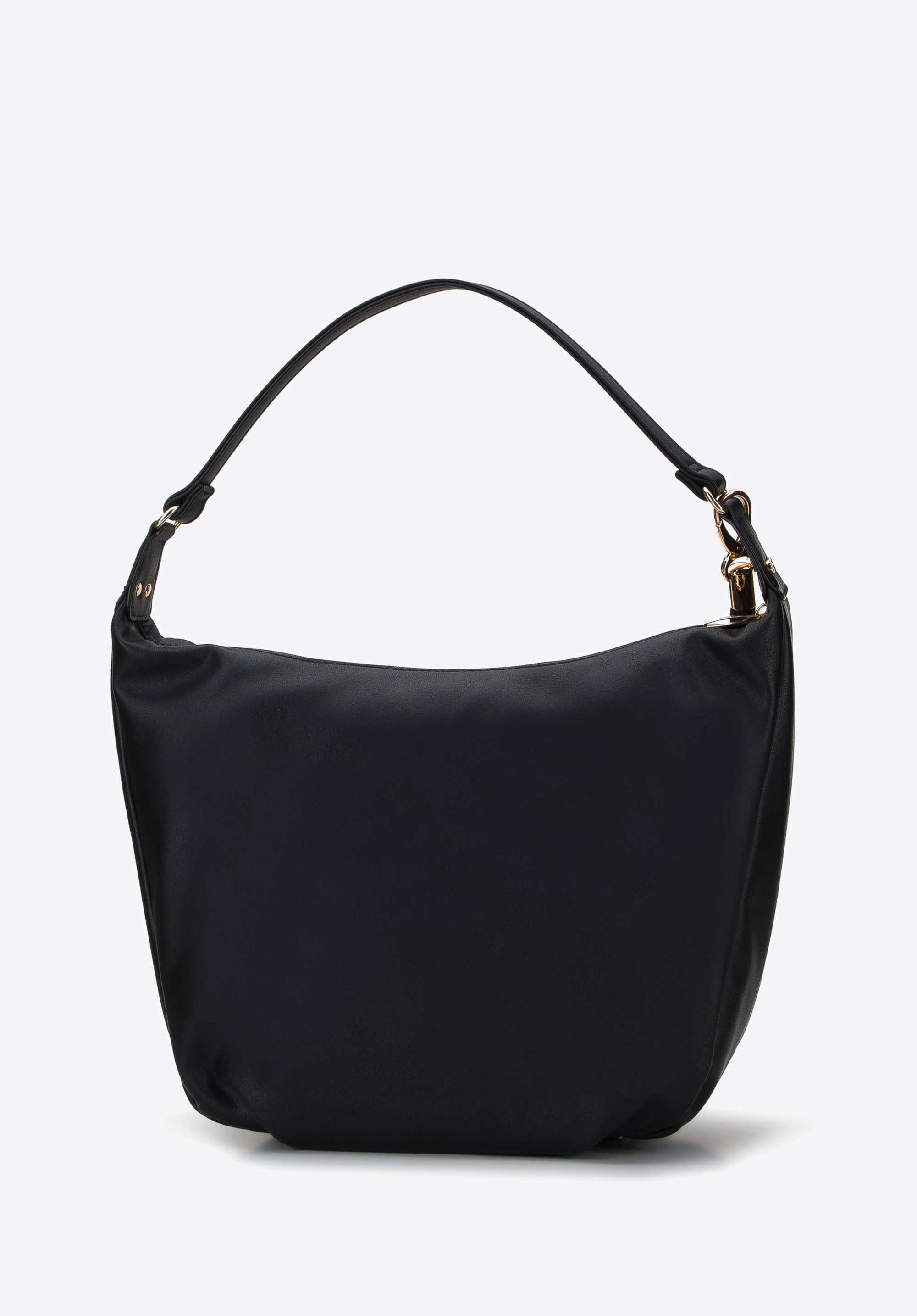 Kunstledertasche mit Quaste, schwarz, 95-4Y-506-1, Bild 1