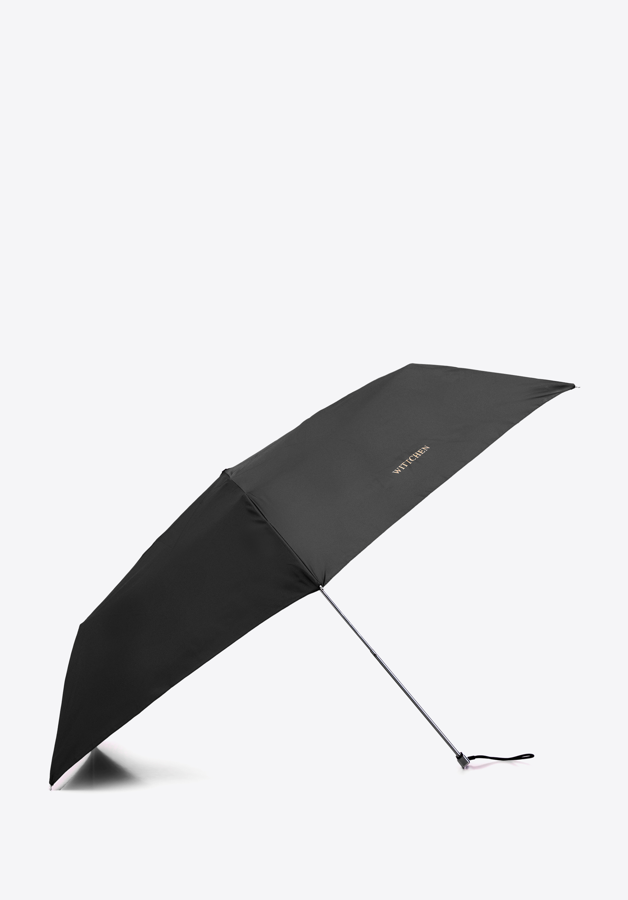Kurzer manueller Regenschirm, schwarz, PA-7B-168-1, Bild 1