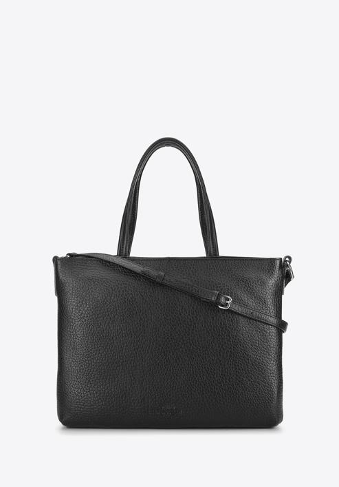 Laptoptasche für Damen aus Leder, schwarz, 93-4E-204-Z, Bild 1
