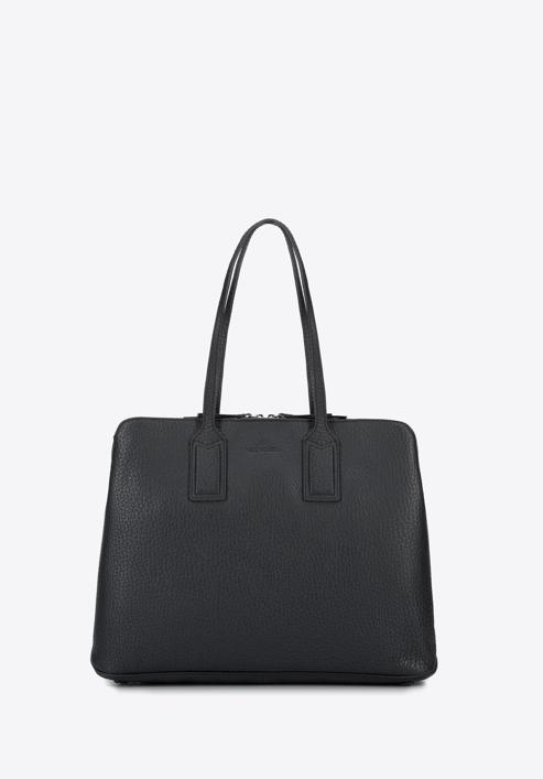 Laptoptasche für Damen aus Leder, schwarz, 93-4E-205-1, Bild 1