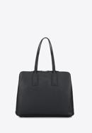 Laptoptasche für Damen aus Leder, schwarz, 93-4E-205-N, Bild 1
