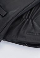 Lederhandschuhe für Damen mit Schleife, schwarz, 39-6-648-1-X, Bild 4