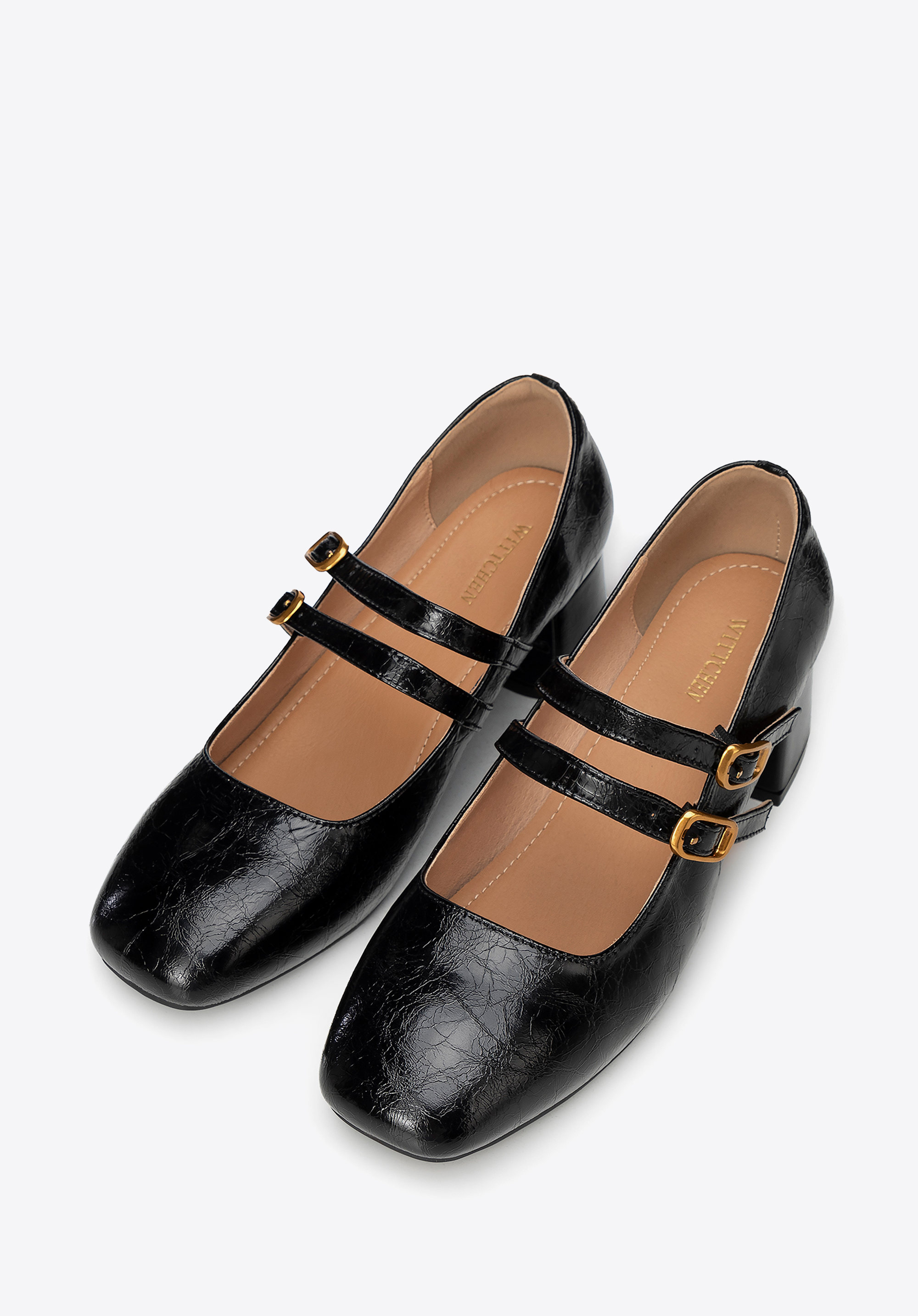 Mary Jane Pumps für Damen, schwarz, 100-D-953-1-41, Bild 1