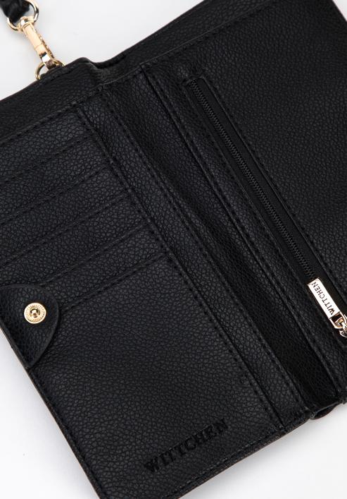 Mini-Geldbörse für Damen, schwarz, 95-4Y-706-1, Bild 4