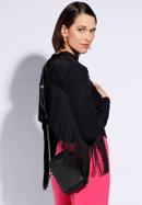 Mini-Tasche für Damen aus Leder, schwarz, 96-4E-610-1, Bild 15