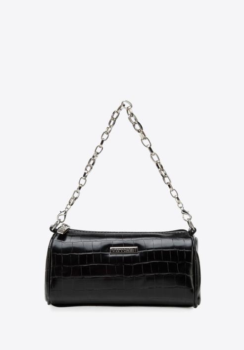 Mini-Tasche für Damen mit austauschbaren Riemen, schwarz, 94-4Y-708-P, Bild 1