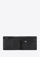 Mittelgroße Brieftasche aus Leder, schwarz, 02-1-040-5L, Bild 2