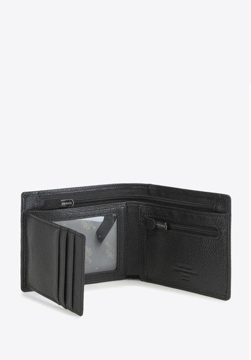 Mittelgroße Brieftasche aus Leder, schwarz, 02-1-040-5L, Bild 4