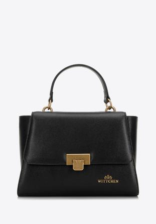 Mittelgroße Handtasche für Frauen, schwarz, 98-4E-201-1, Bild 1