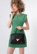 Mittelgroße Handtasche für Frauen, schwarz, 98-4E-201-1, Bild 15