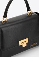 Mittelgroße Handtasche für Frauen, schwarz, 98-4E-201-1, Bild 4