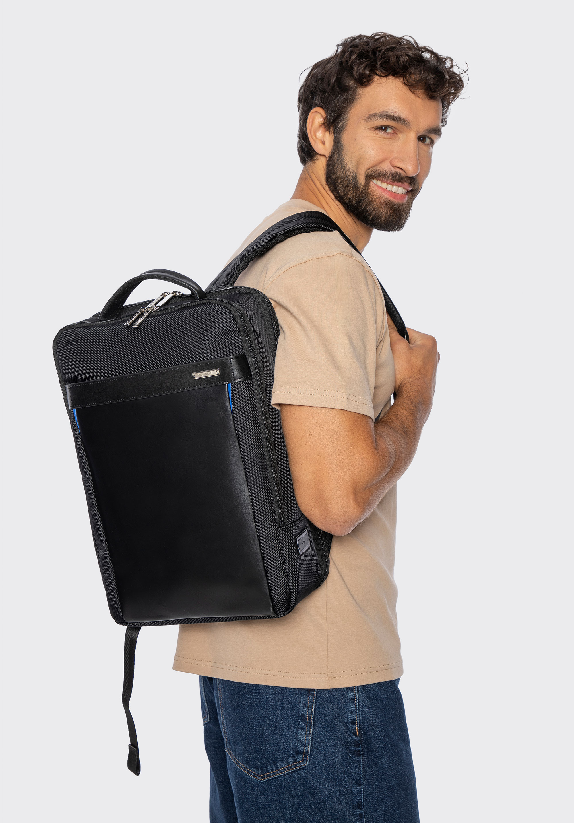 Multifunktionsrucksack für das Flugzeug, schwarz, 100-3U-902-1, Bild 1