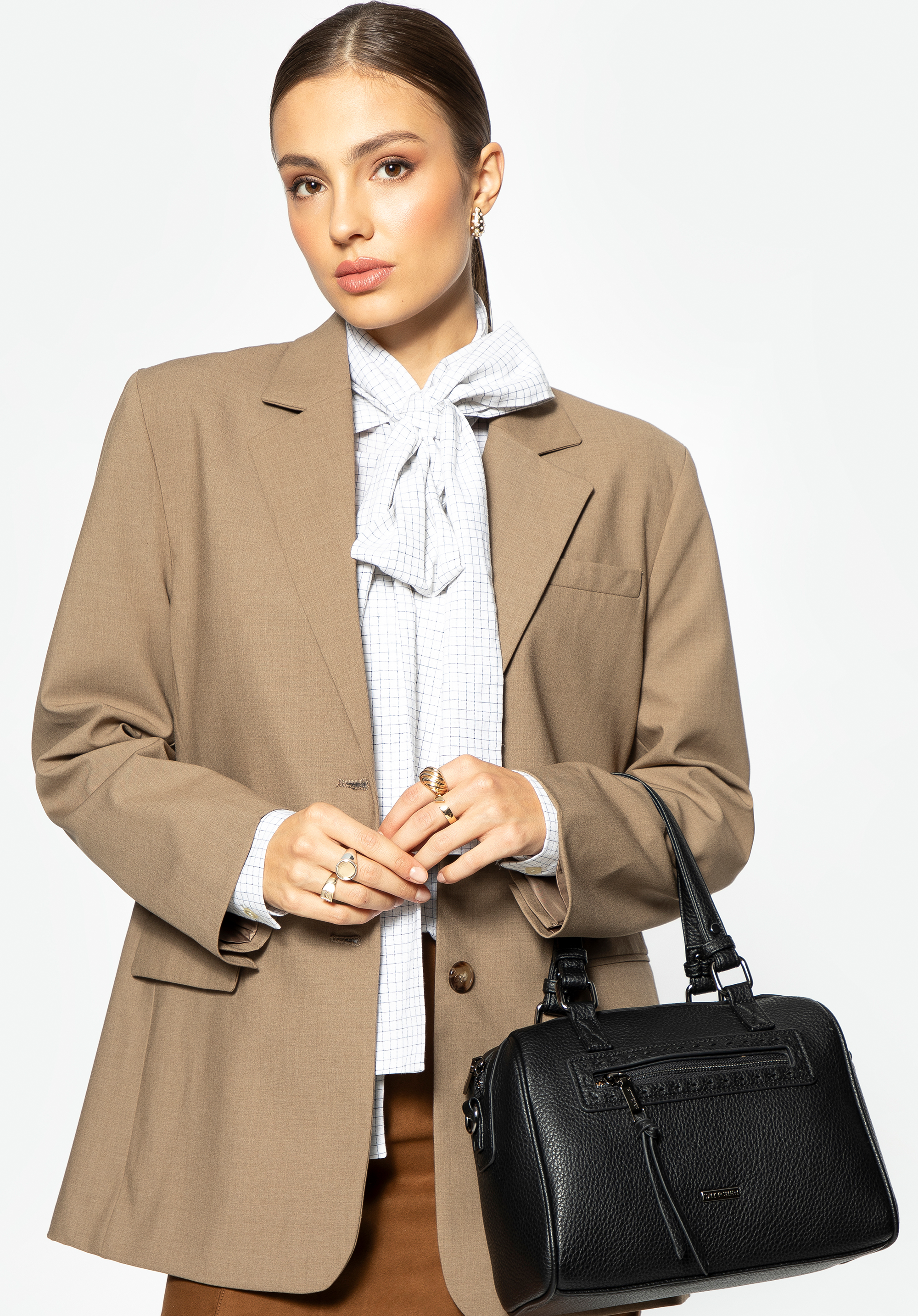 Öko-Leder-Kofferraumtasche, schwarz, 99-4Y-709-1, Bild 1