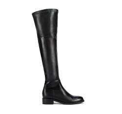Overknee-Stiefel aus Leder für Damen, schwarz, 95-D-514-1-35, Bild 1