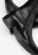 Overknee-Stiefel aus Leder für Damen, schwarz, 97-D-503-1-38, Bild 6