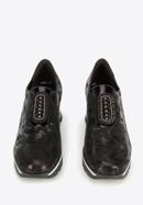 Plateau-Sneakers für Damen, schwarz, 95-D-651-1-40, Bild 2
