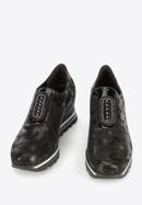 Plateau-Sneakers für Damen, schwarz, 95-D-651-1-35, Bild 3