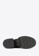 Plateau-Stiefeletten aus Leder mit Reißverschluss, schwarz, 95-D-500-1-37, Bild 6