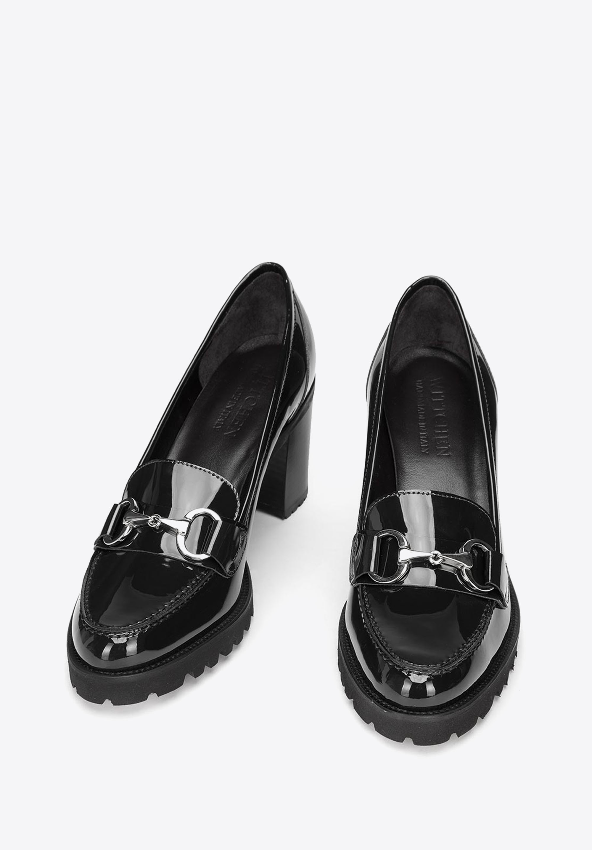 Pumps aus Lackleder, schwarz, 93-D-100-1-37_5, Bild 1