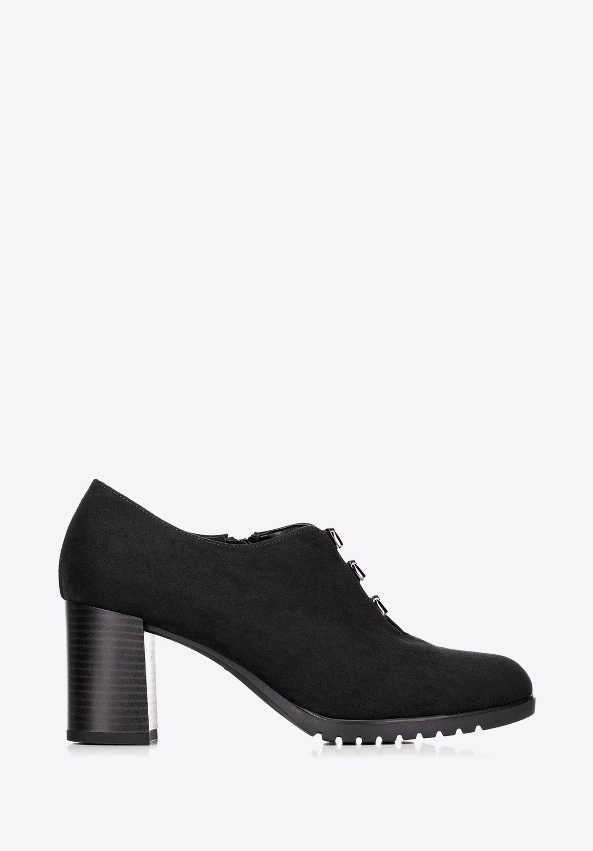 PUMPS MIT BLOCKABSATZ, schwarz, 92-D-650-1-36, Bild 1