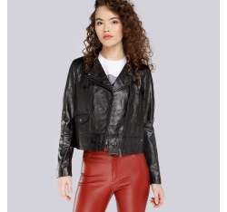 Ramones-Jacke für Damen mit Tasche, schwarz, 94-09-801-1-L, Bild 1