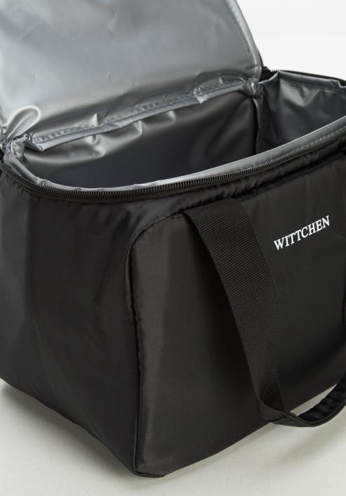 Rechteckige Lunchboxtasche, schwarz, 56-3-020-30, Bild 4