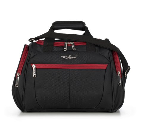 schwarz-rote Reisetasche der VIP Collection-Kollektion