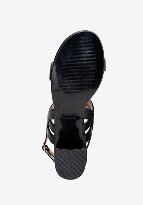 Sandaletten für Damen mit dünnem Riemen, schwarz, 98-DP-206-0-37, Bild 6