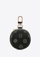 Schlüsselanhänger mit Etui aus Echtleder, schwarz, 34-2-002-0B, Bild 1