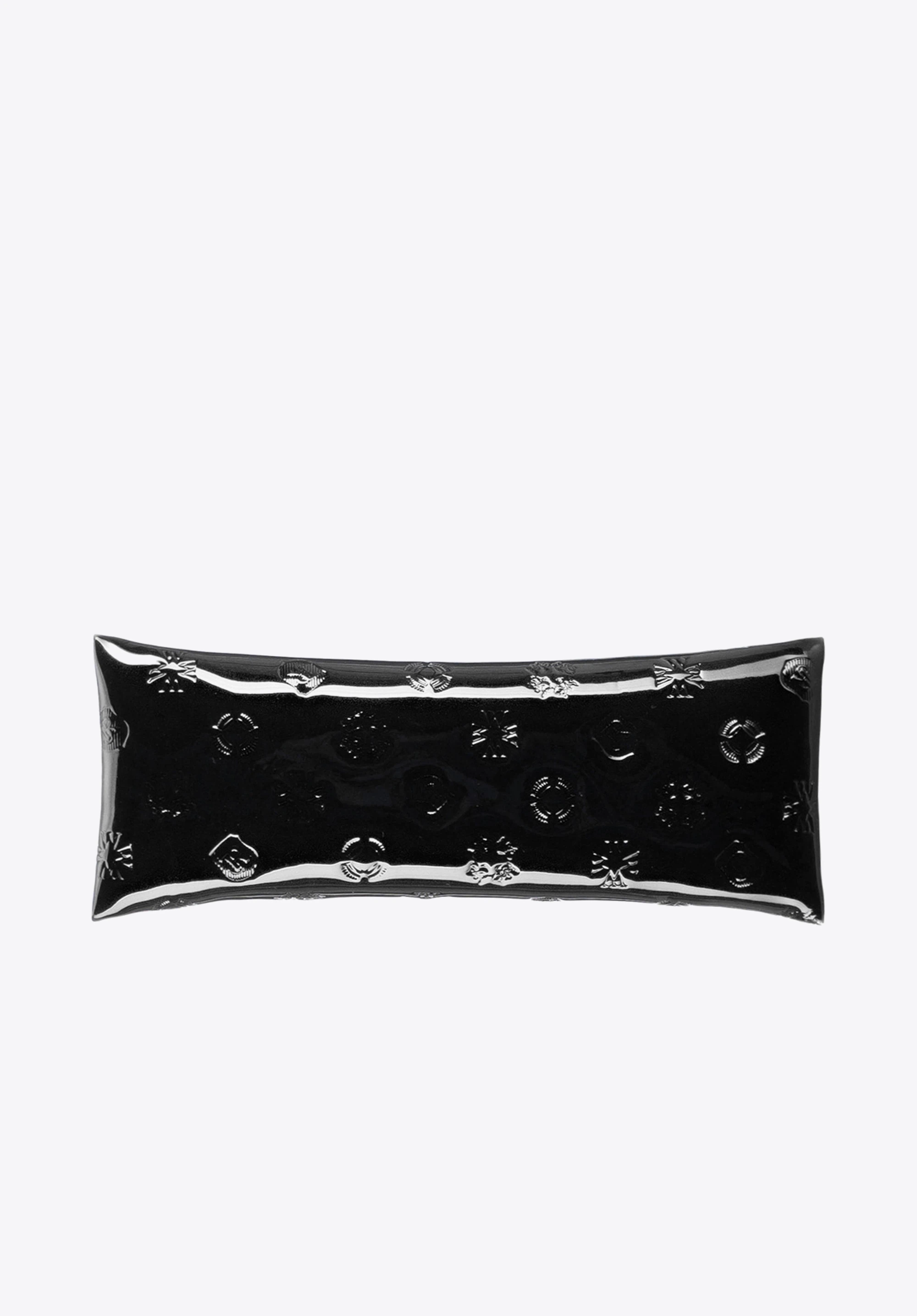 Schlüsseletui aus Lackleder mit Monogramm, schwarz, 34-2-135-1S, Bild 1