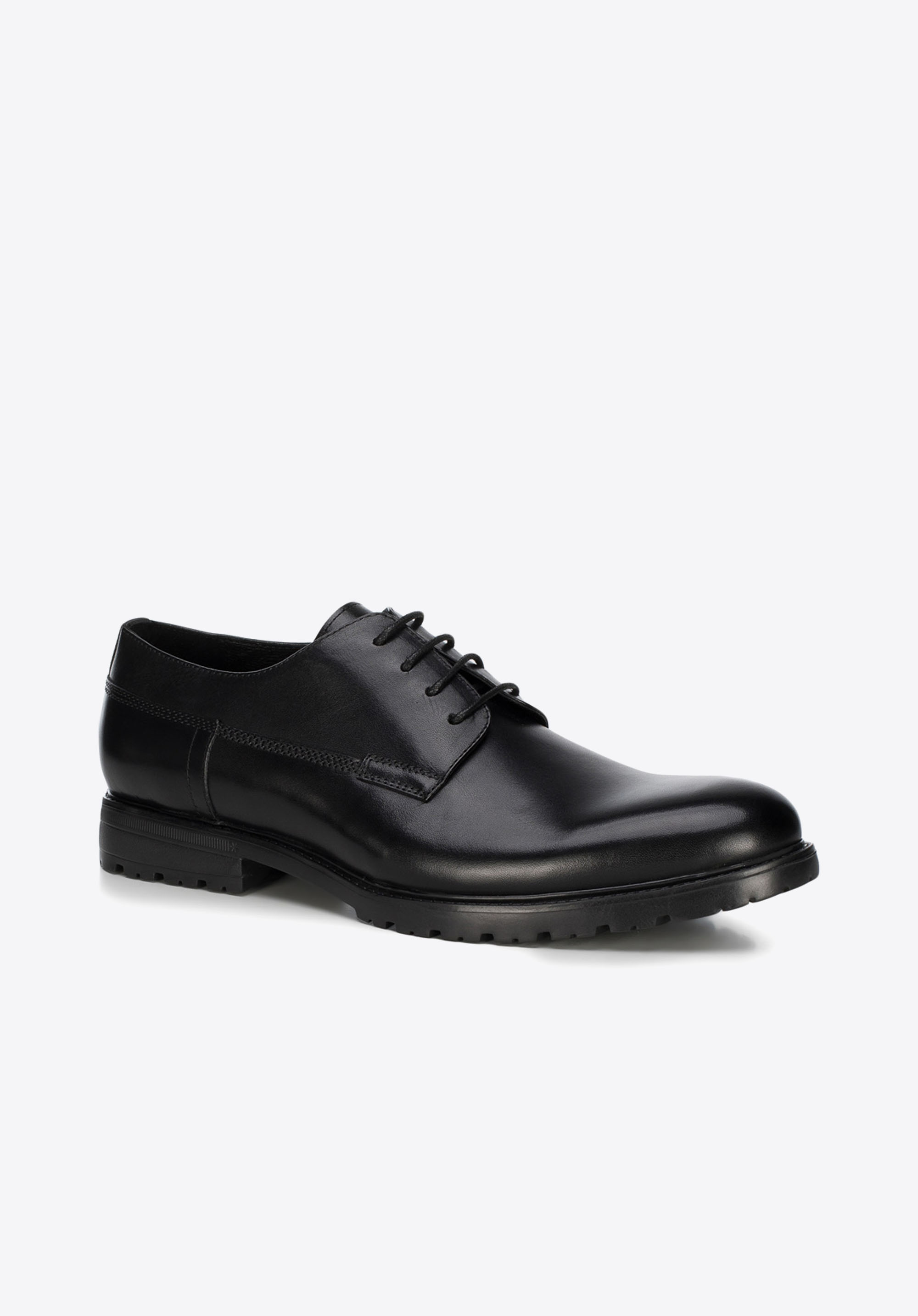 SCHNÜRSCHUHE, schwarz, 89-M-500-1-46, Bild 1