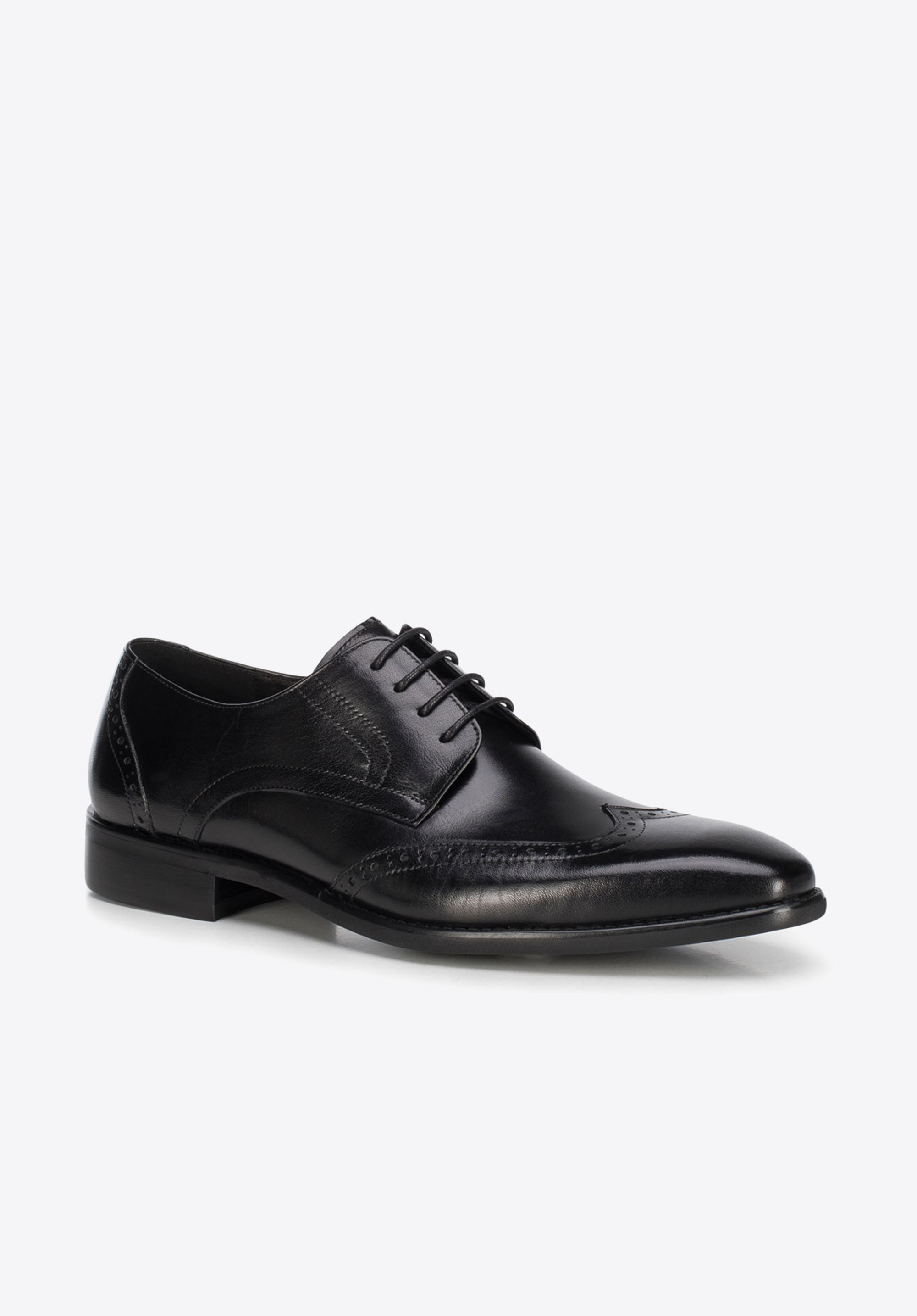 SCHNÜRSCHUHE, schwarz, 89-M-904-1-39, Bild 1