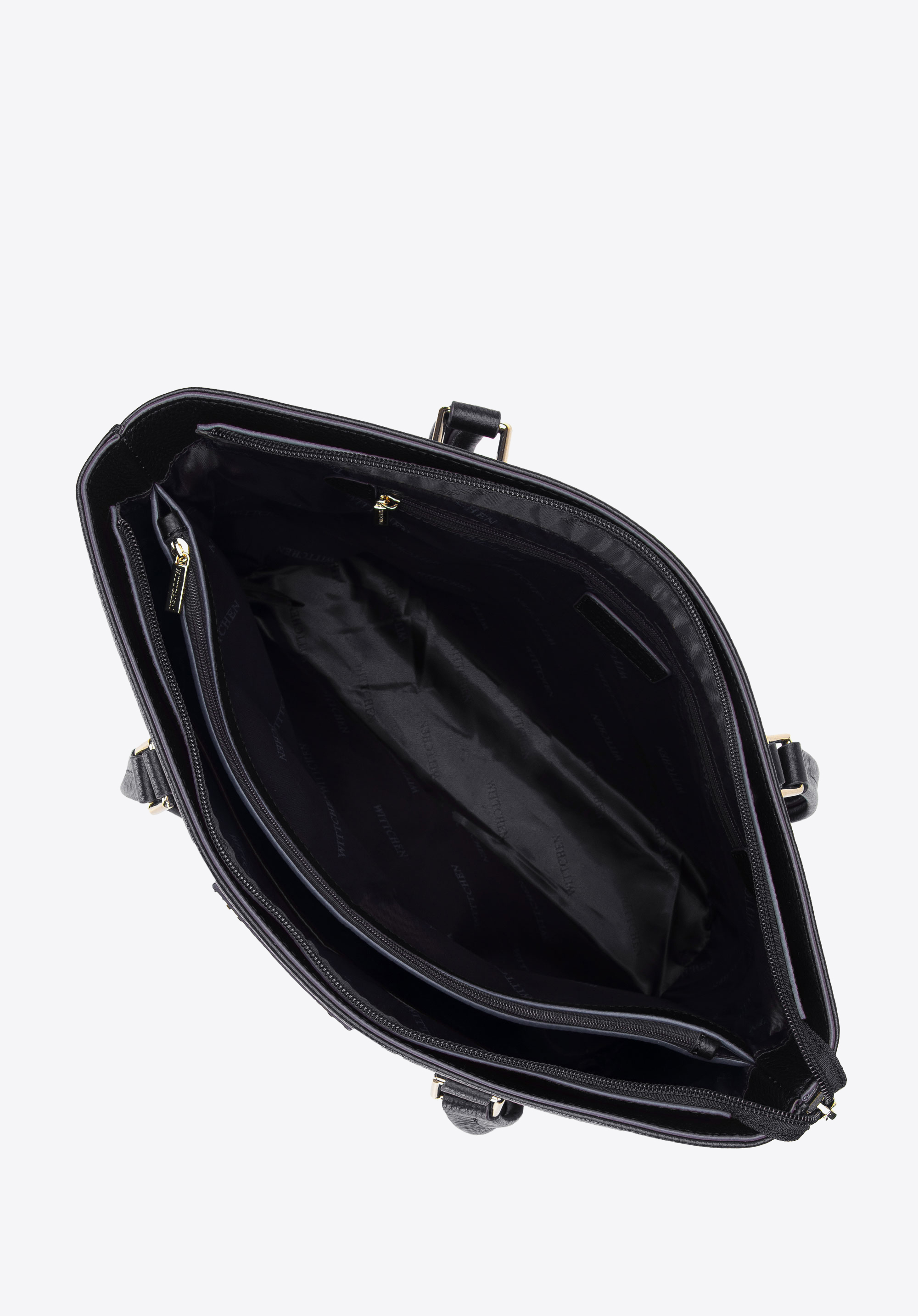 Wittchen Tasche Trapezform Shopper-Tasche Aus Leder Mit Zwei