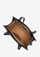 Shopper-Tasche mit gesteppter Vorderseite, schwarz, 97-4Y-610-N, Bild 4