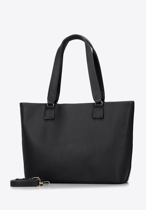 Shopper-Tasche mit herausnehmbarer Pro-Öko-Tasche, schwarz, 97-4Y-231-4, Bild 4
