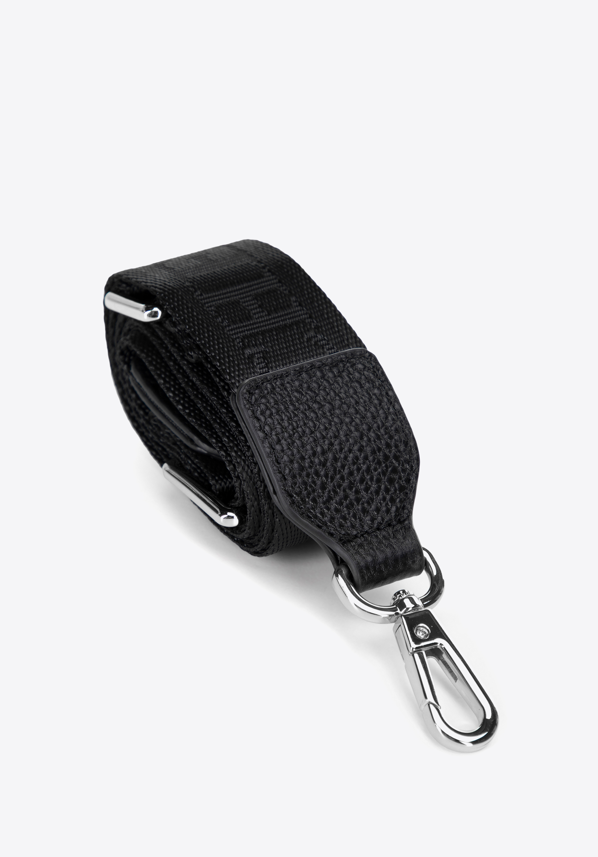 Langer Riemen, schwarz-silber, 99-X-647-X1, Bild 1