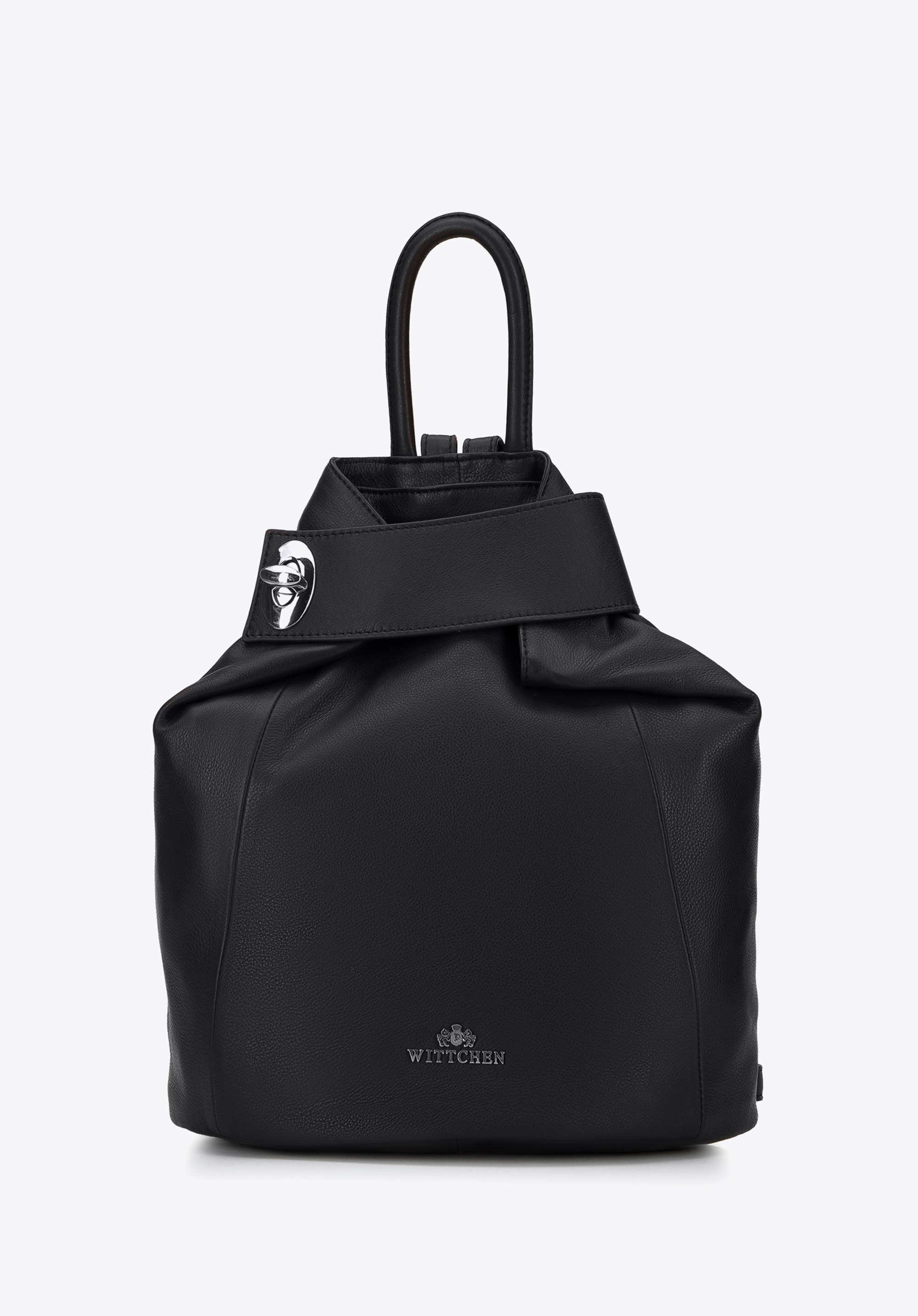 Lederrucksack für Damen mit Stirnband
