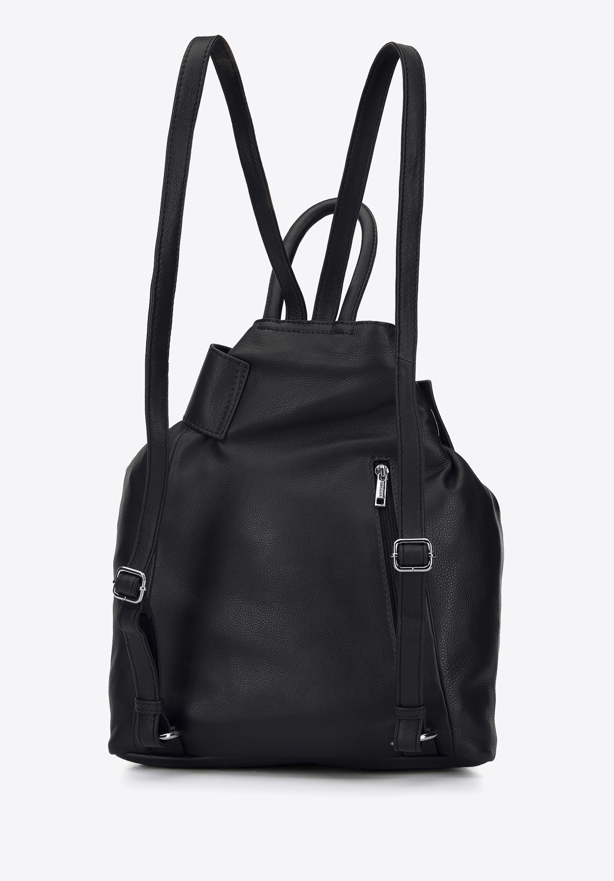 Lederrucksack für Damen mit Stirnband